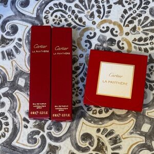 Cartier La Panthère Red Perfume Set